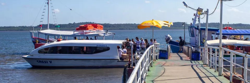 Travessia SalvadorMorro de São Paulo registra intenso fluxo de embarque no Terminal Náutico